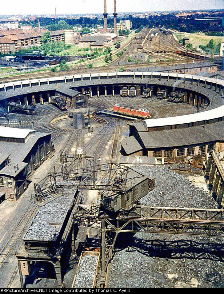 Altona's Engine Servicing Facilities, 1961